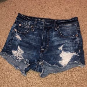 american eagle super stretch shorts